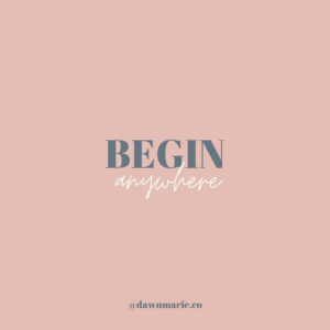 begin your journey